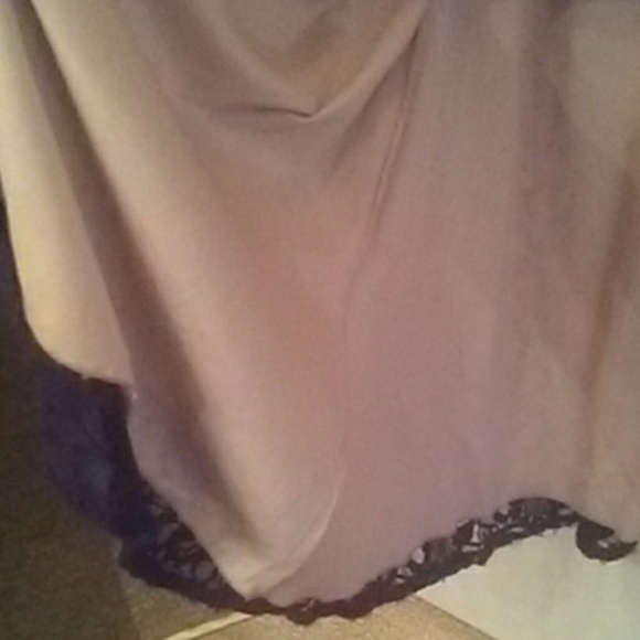 Jodi Kristopher Navy Blue Lace Formal Prom Dress - Picture 5 of 8